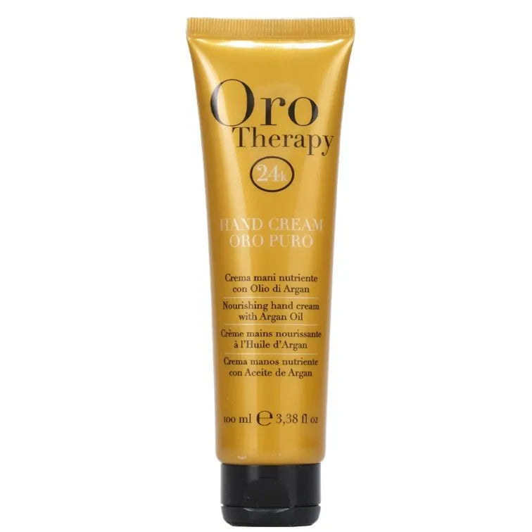 Fanola Oro Therapy Gold Hand Cream Crema Mani Nutriente 100 ml