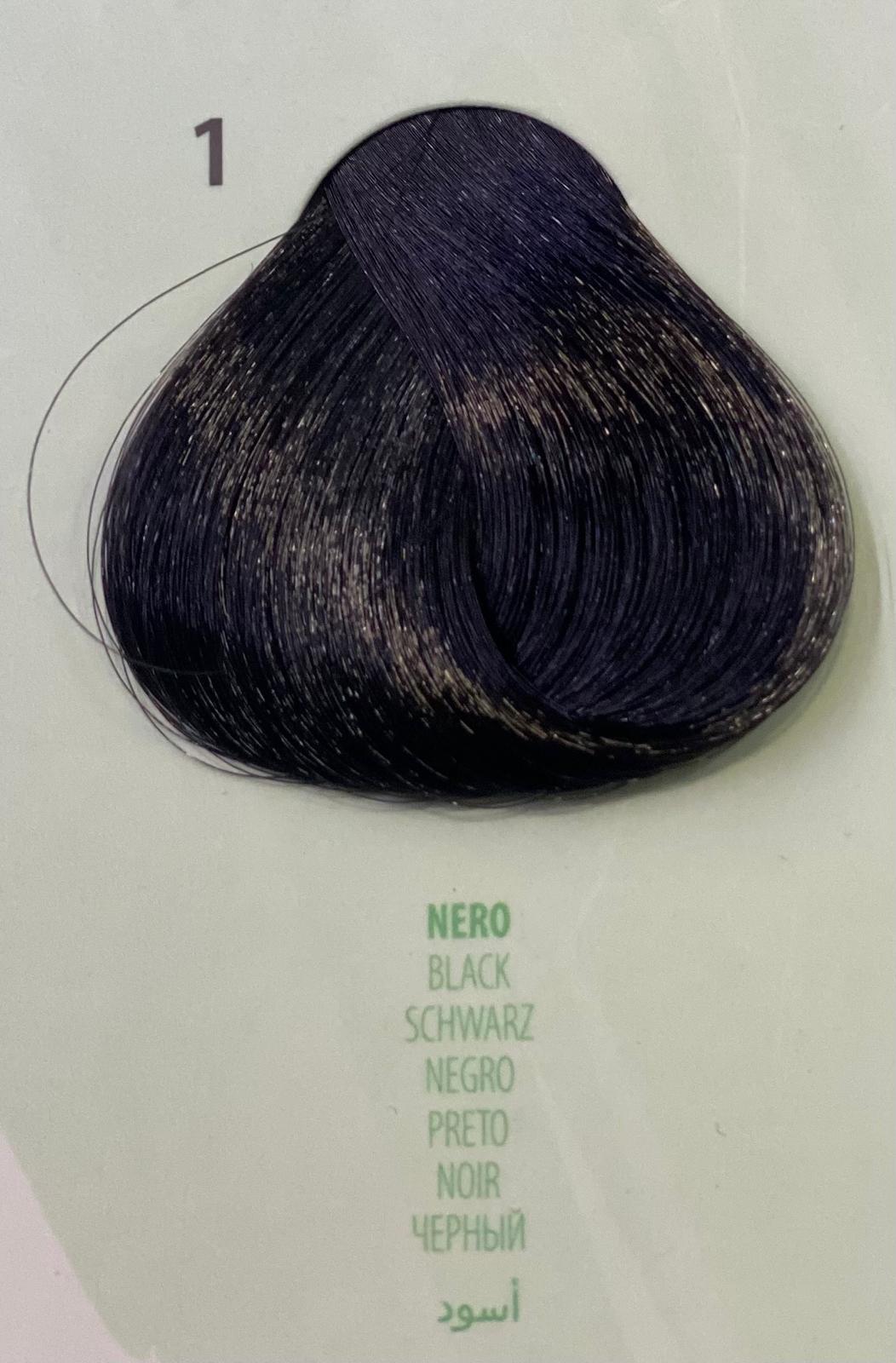 Kleral Hair Zen Water Color 1 Nero