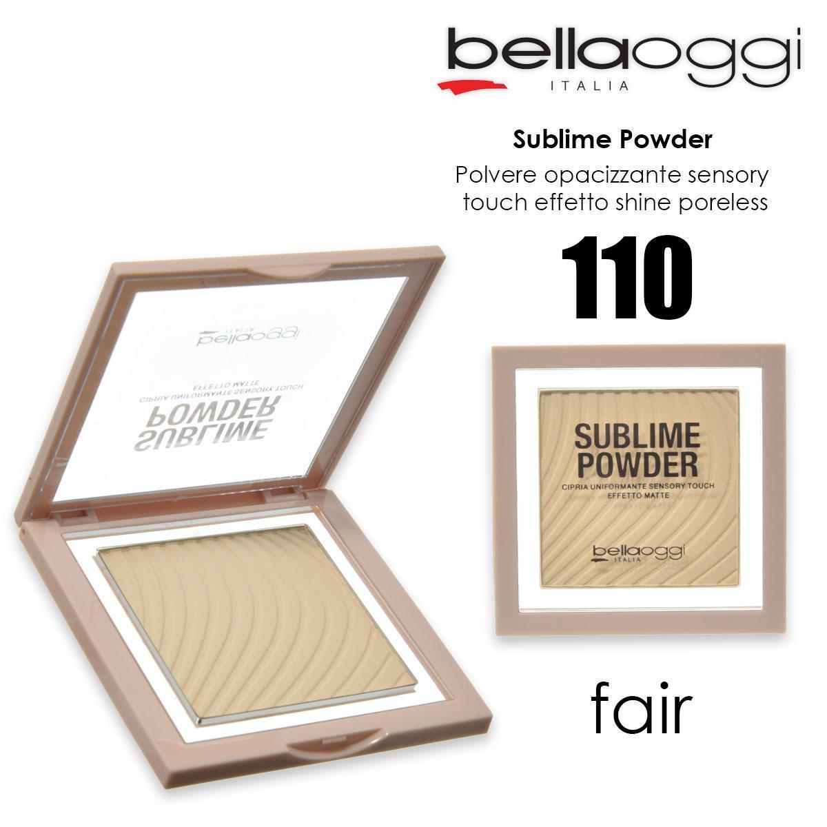 Bellaoggi Sublime Powder Mattierendes Puder 110