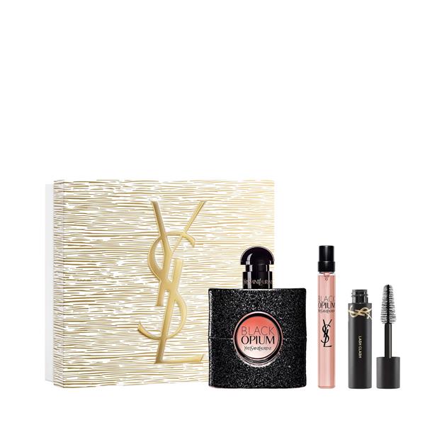 Ysl  Black Opium Edp 50 ml + Edp 10 ml + Mascara