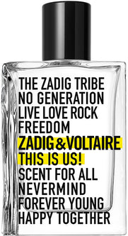 zadig e votaire
this is us
eau de toilette 50 ml