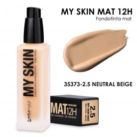 Bellaoggi My Skin Mat Fondotinta 2.5 Neutral Beige