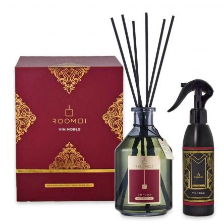 Roomoi Diffusore Ambiente Vin Noble 200 ml + Spray Home 100 ml