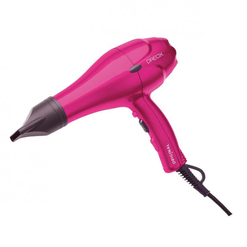Dreox Professional Asciugacapelli 2100 W Rosa Fluo