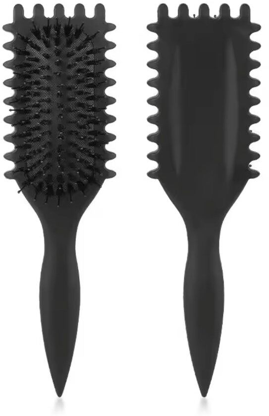 Original Spazzola Capelli Ricci Nera