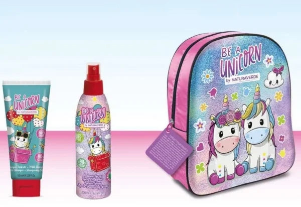 Be a Unicorn Shampoo 100 ml + Balsamo + Zaino