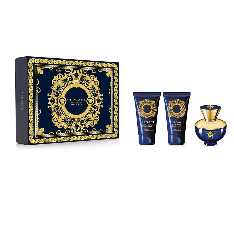 Versace Dylan Blue Edp 50 ml + Shower Gel 50 ml + Body Lotion 50 ml