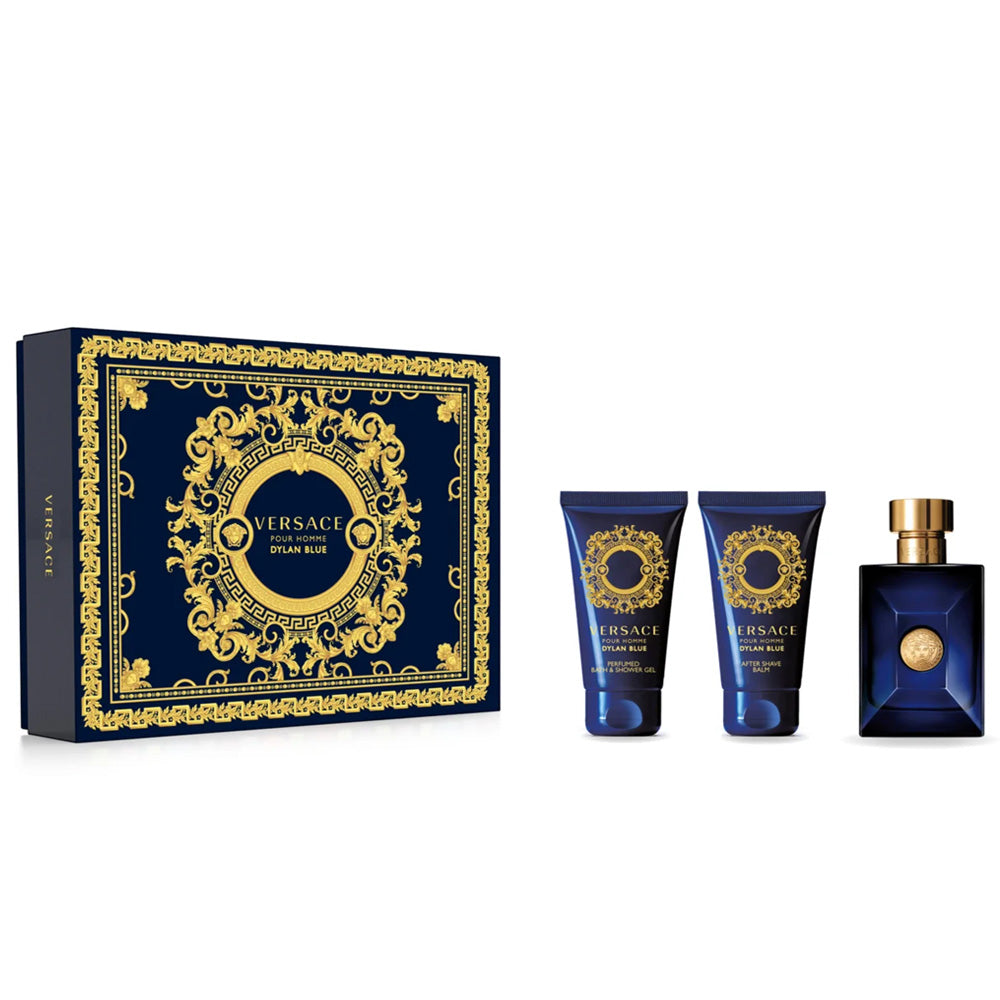 Versace Dylan Blue pour Homme Edt 50 ml + Shower Gel 50 ml + After Shave 50 ml