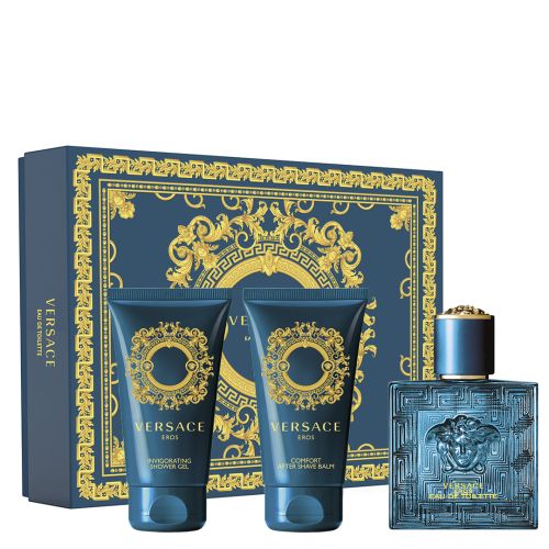 Versace Eros pour Homme Edt 50 ml + Shower Gel 50 ml + After Shave 50 ml