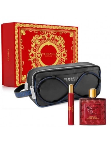 Versace Eros Flame Edp 100 ml + Edt 10 ml + Trousse