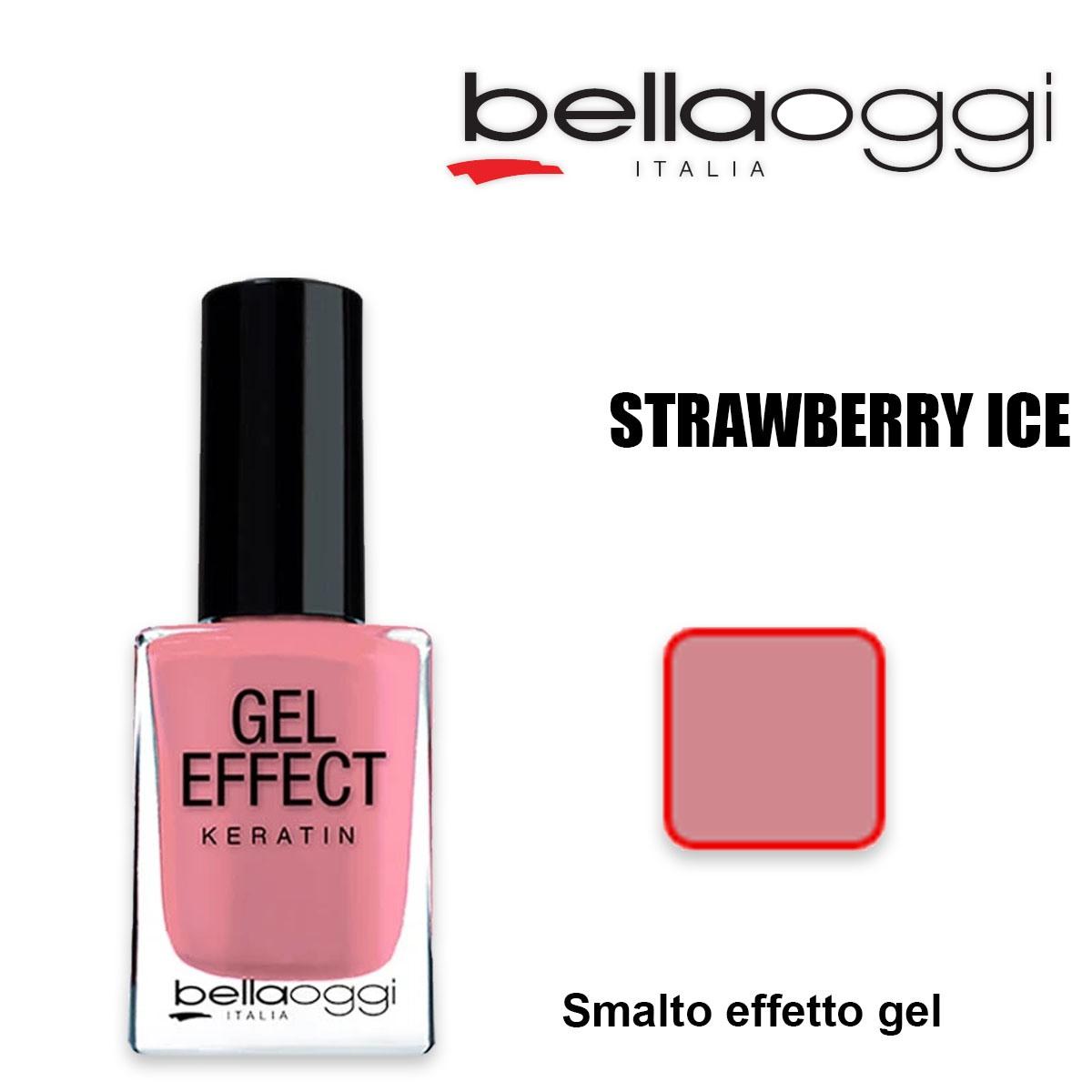 Bellaoggi Smalto Gel Effetto Keratina 052 Strawberry Ice