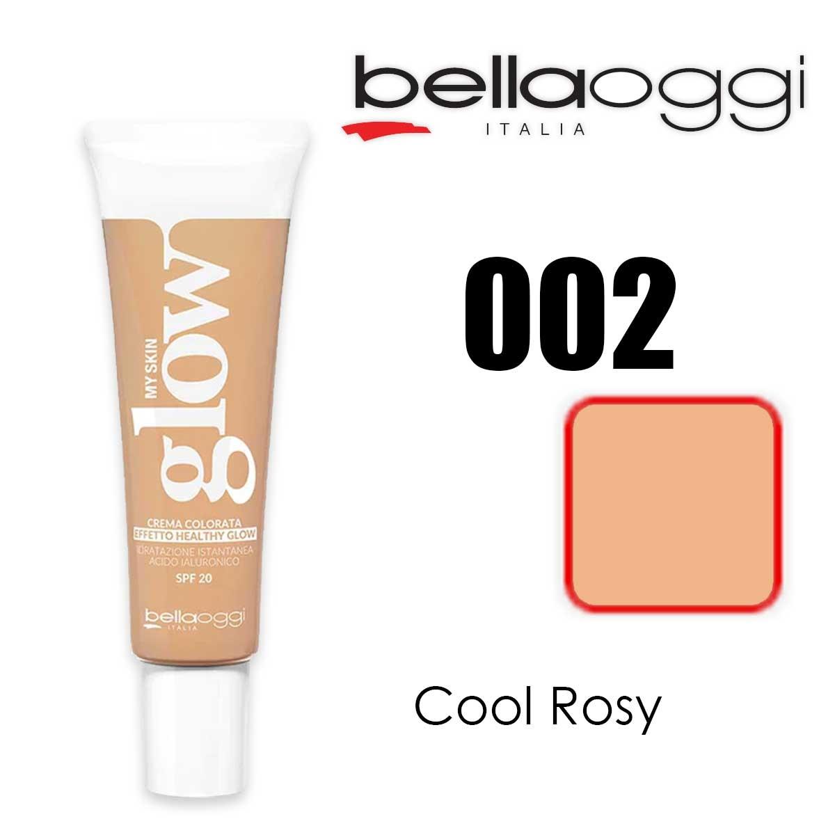 Bellaoggi My Skin Glow Crema Colorata SPF 20 02 Cool Rosy