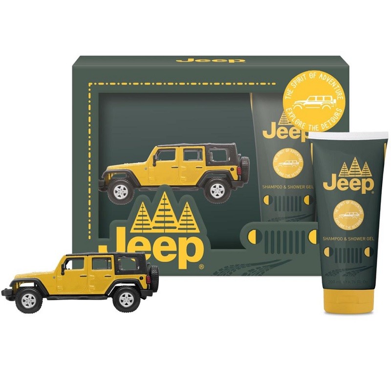 Jeep Shower Gel 200 m l + Modellino