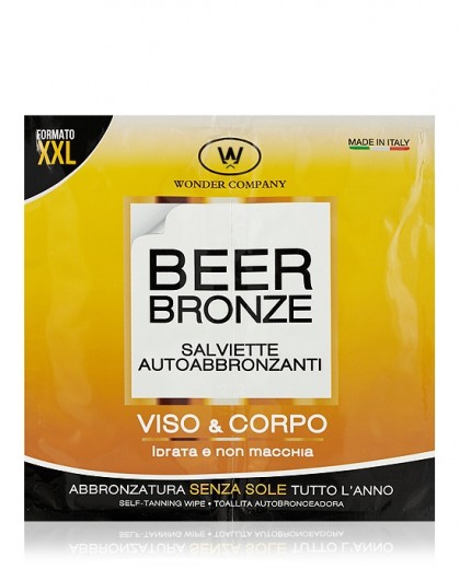 Beer Bronze Salviette Autoabbronzanti 2 pezzi XXL