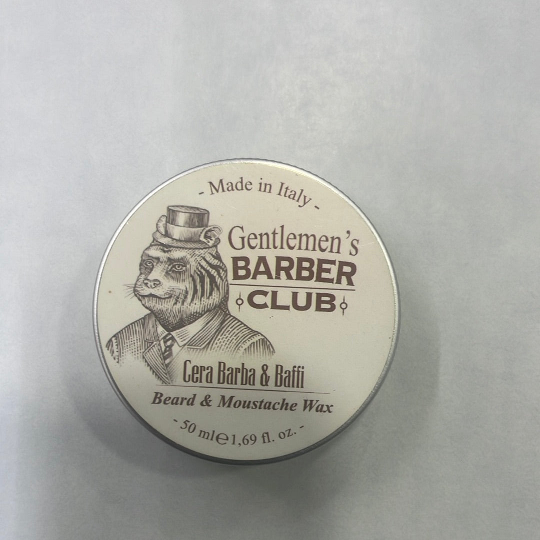 3ME Gentlemen's Barber Club Cera Barba e Baffi 50 ml