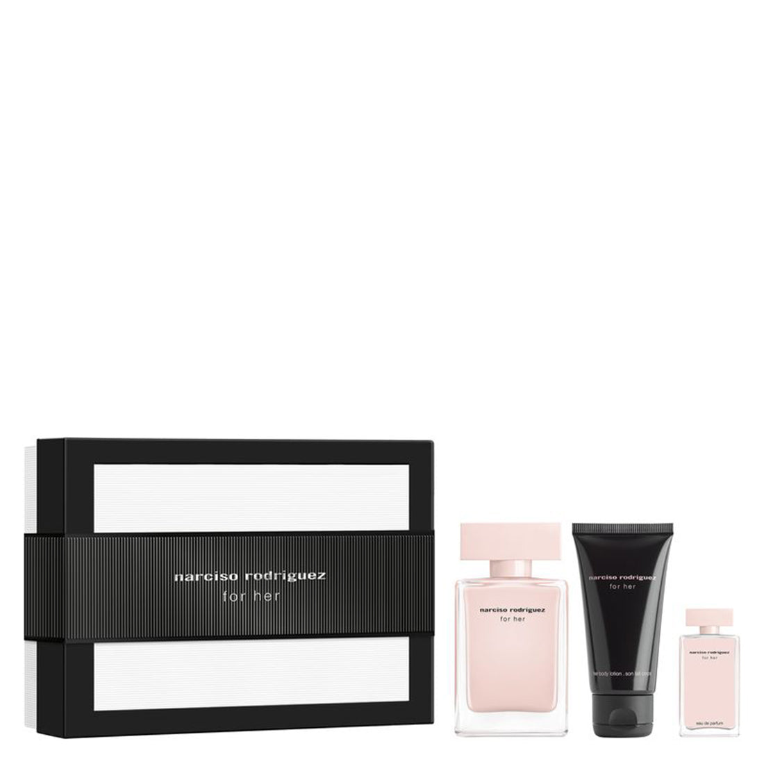 Narciso Rodriguez for Her eau de parfum 50 ml + Miniatura+ Body Lotion 50 ml