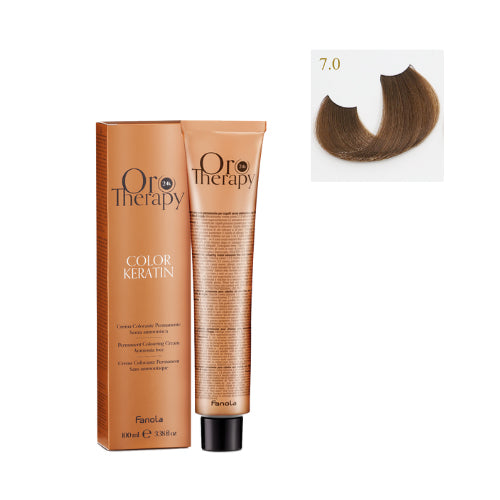 Tintura Fanola Oro Puro Color Keratin 7.0