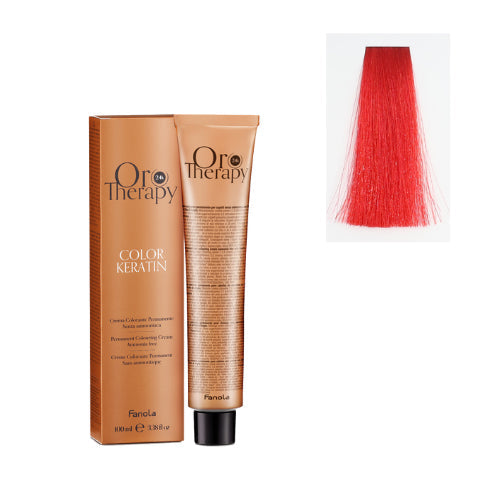 Tintura Fanola Oro Puro Color Keratin Rosso