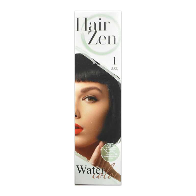 Kleral Hair Zen Water Color 1 Nero