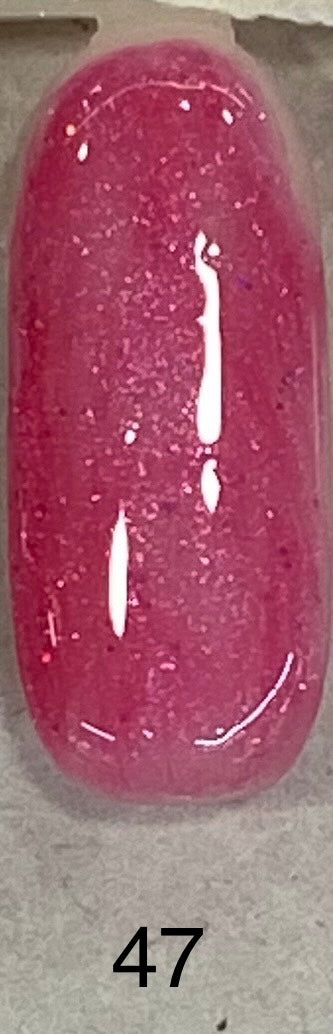 Allur Unique impulse Gel UV Semipermanente 6 ml 47 Glitter Fucsia Scuro