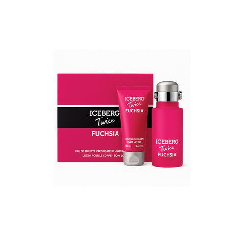 Iceberg Twice Fuchsia Edt 125 ml + SBody Lotionl 100 ml