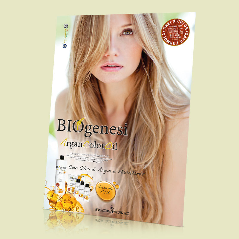 Kleral Biogenesi Argan Color Oil 5 Castano Chiaro