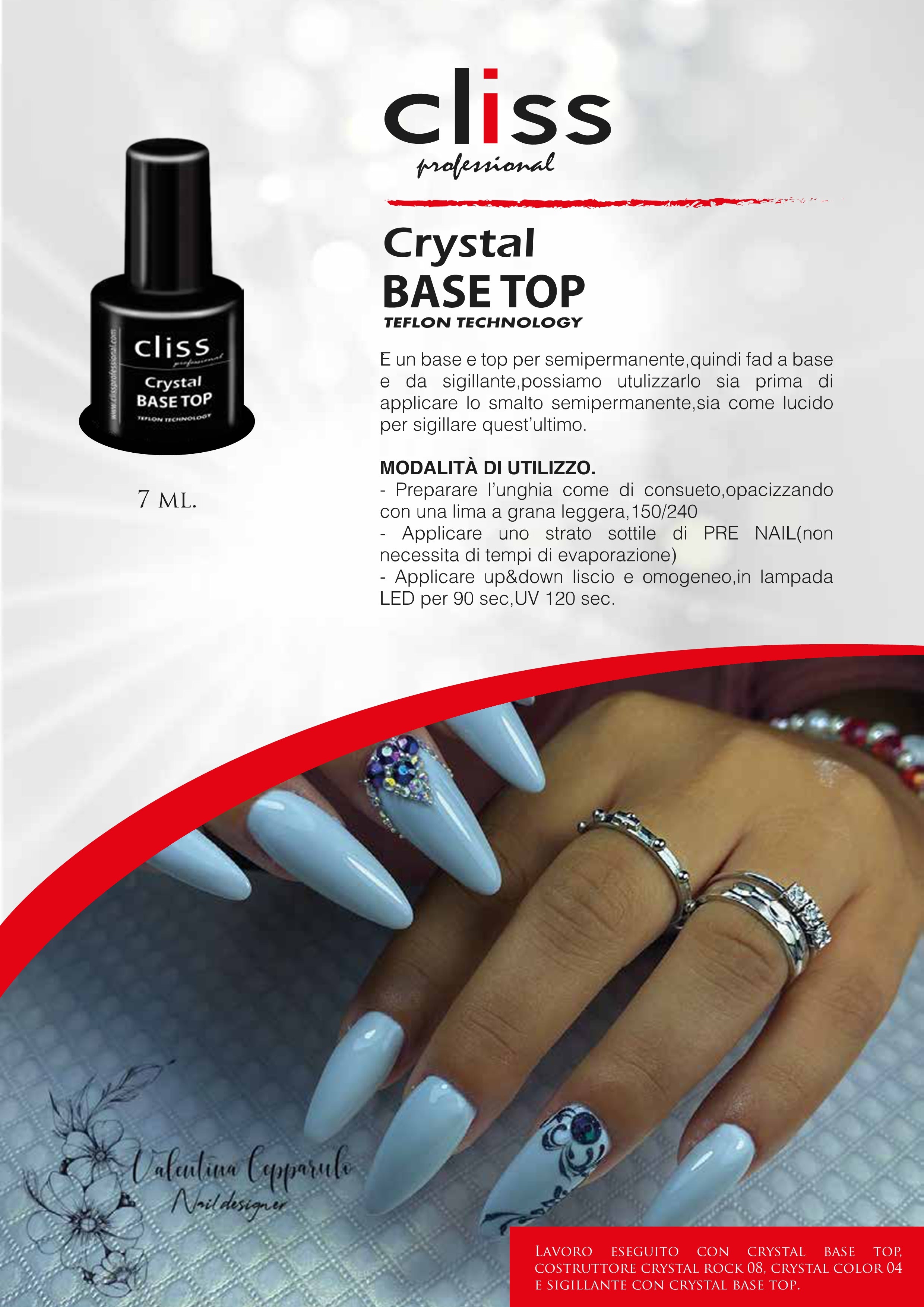 Cliss Crystal Base Top