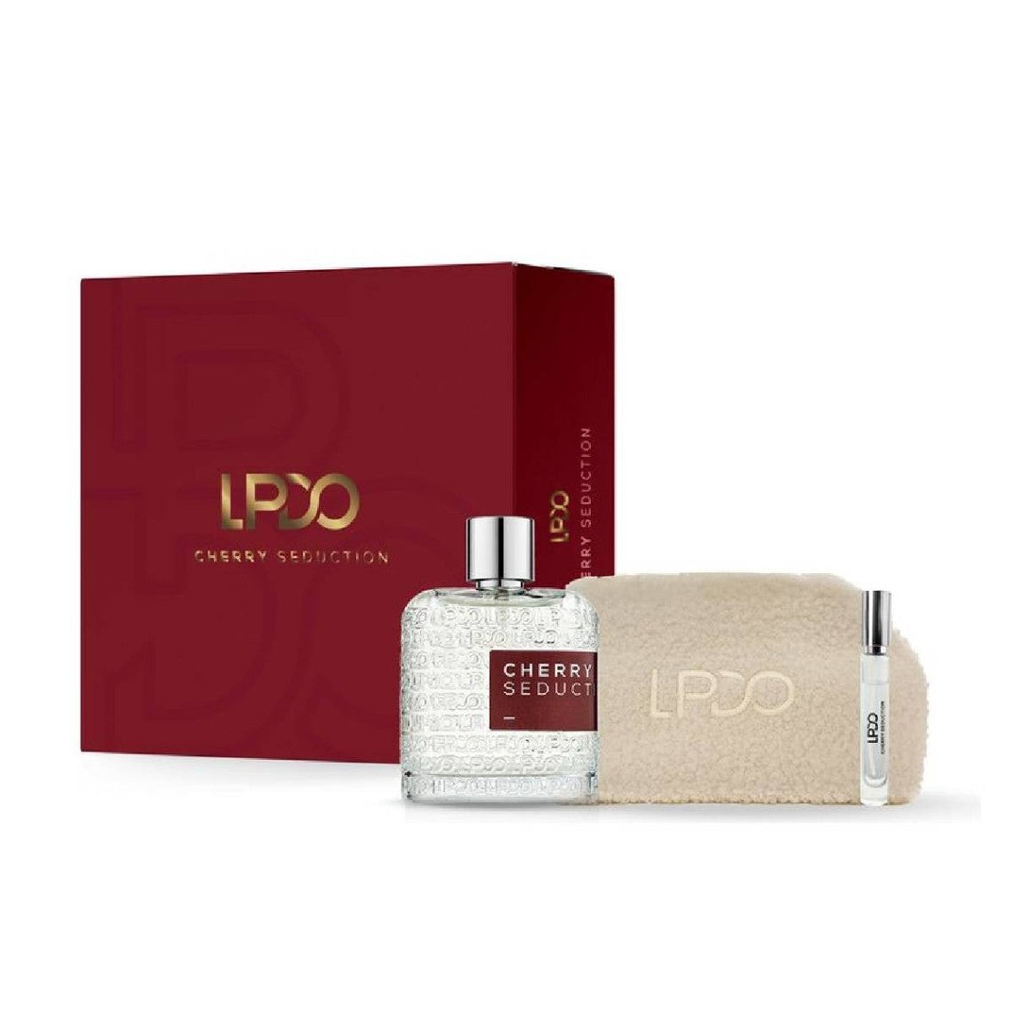 LPDO Cherry Seduction Eau De Parfum Intense 100 ml+ 10 ml + Pochette