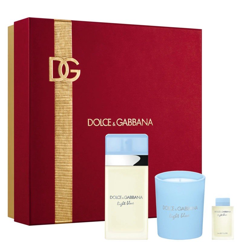 Dolce e Gabbana Light Blue EDT 50 ml + 4,5 mlk + Candela