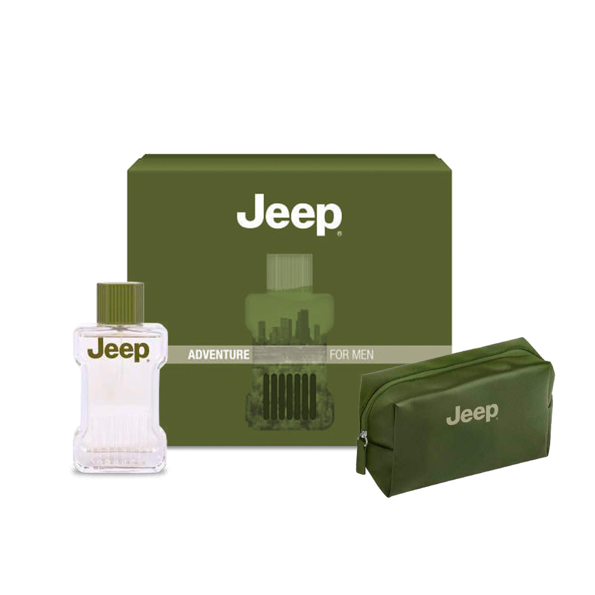 Jeep Adventure Edt 100 ml + Beauty Case con Logo