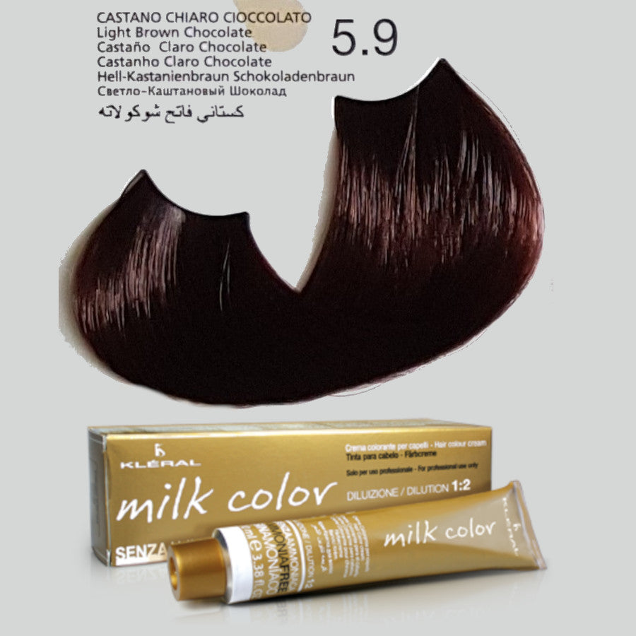 KLERAL Milk Color Tintura Senza Ammoniaca 5.9