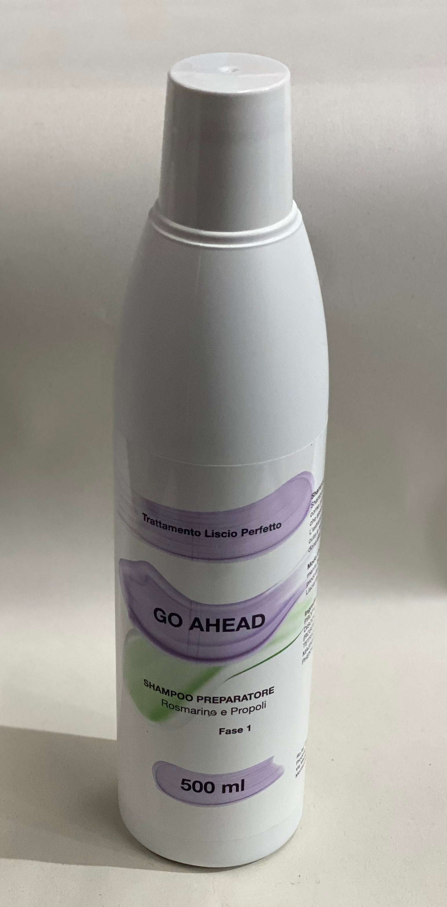 Go Ahead Trattamento Liscio Perfetto Fase 1 Shampoo Preparatore 500 ml