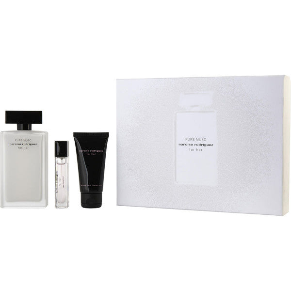 Narciso Rodriguez For Her Pure Musc Edt 50 ml + Body Lotion 100 ml + 10 ml + Latte 50 ml