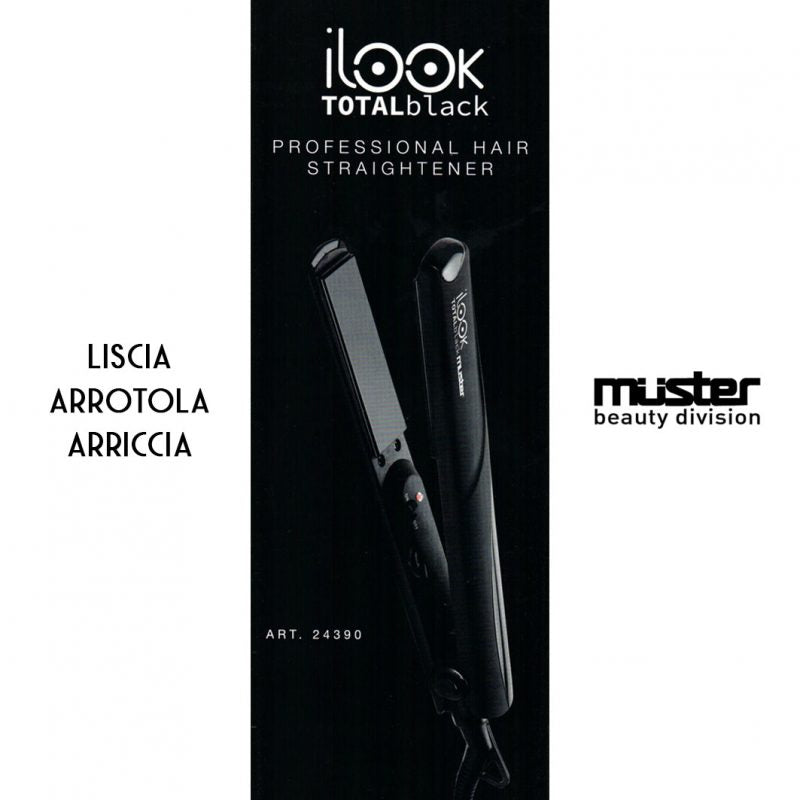 Muster Piastra iLook Total Black