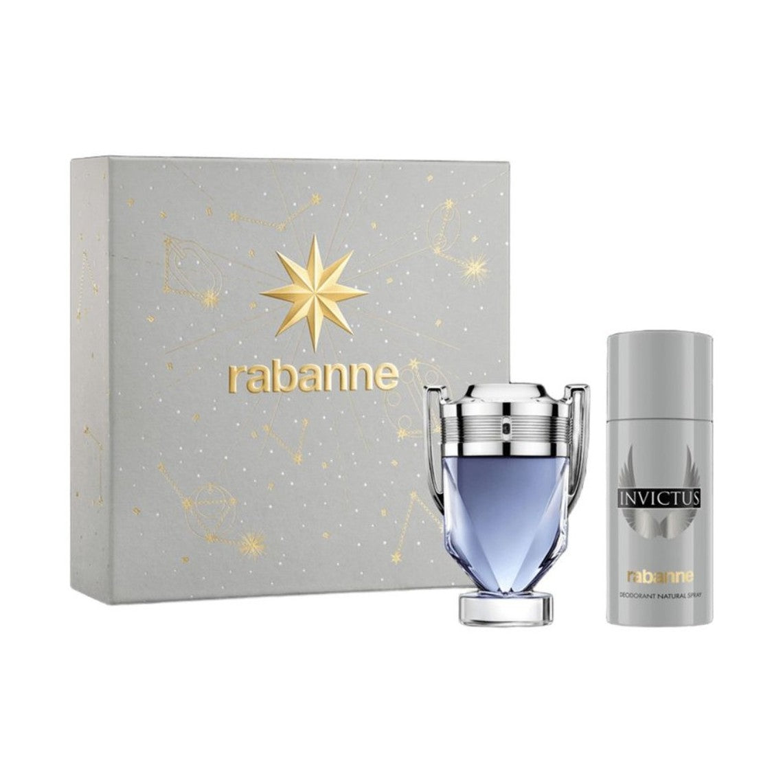 PACO RABANNE INVICTUS EDT 100ML + DEO SPRAY 150 ML