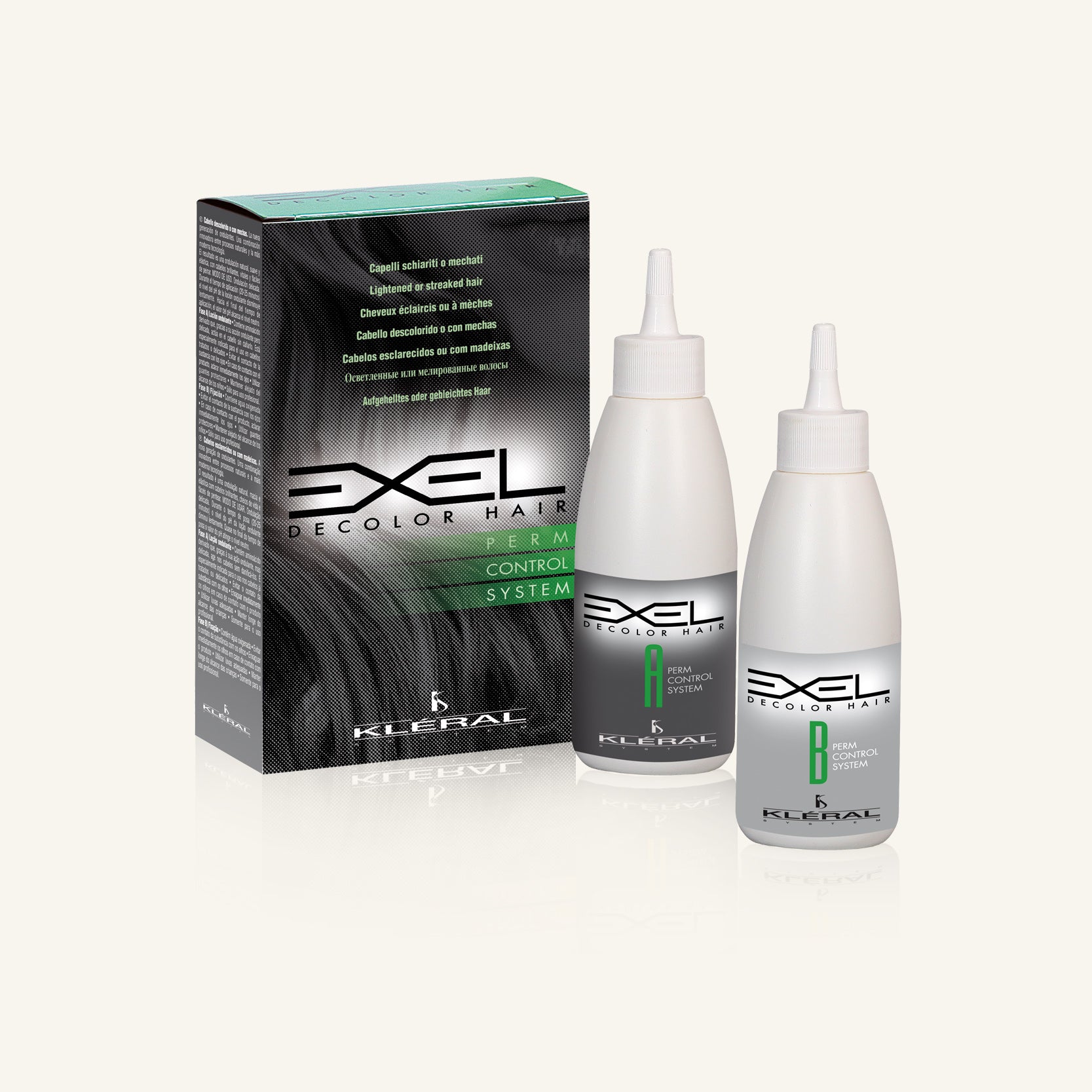 KLERAL Exel Permanente per Capelli Decolorati o o Mechati