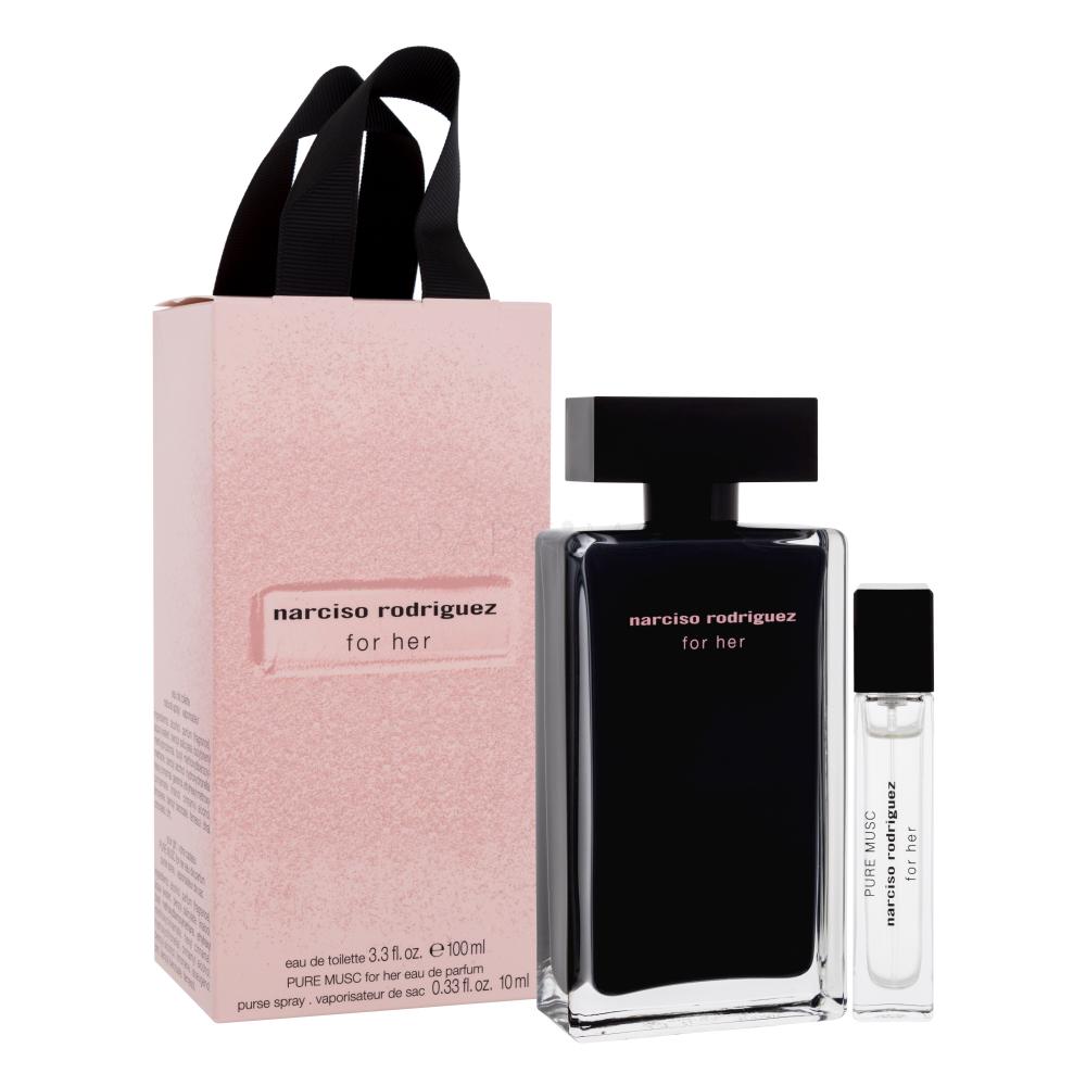 NARCISO RODRIGUEZ HER EDT 100 + PURE MUSC EDP 10 ML