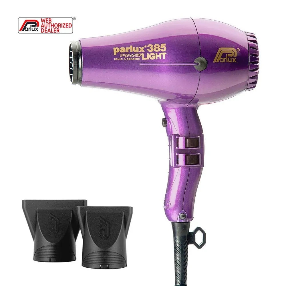 Parlux Asciugacapelli 385 Power Light Ionic e Ceramic Viola