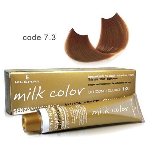 KLERAL Milk Color Tintura Senza Ammoniaca 7.3