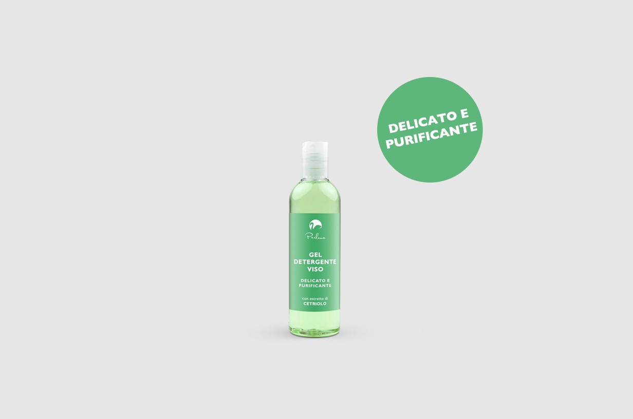 Perlena Gel Detergente Viso delicato e purificante con estratto di cetriolo 150mL