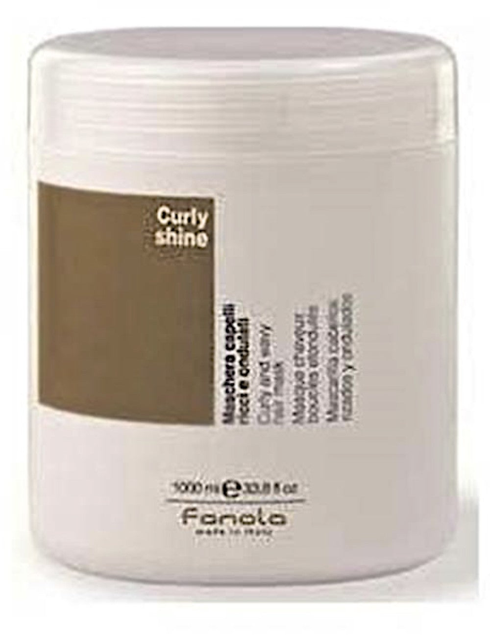 Fanola Curly Shine Maschera Capelli Ricci e Ondulati 1000 gr