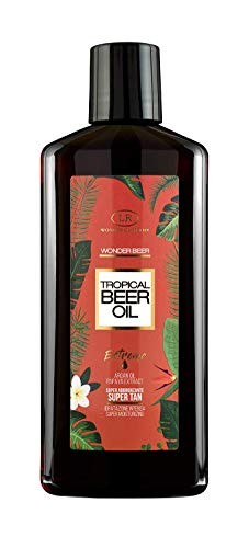 Beer Tropical Oil Olio Solare SuperAbbronzante Senza Protezione 200 ml