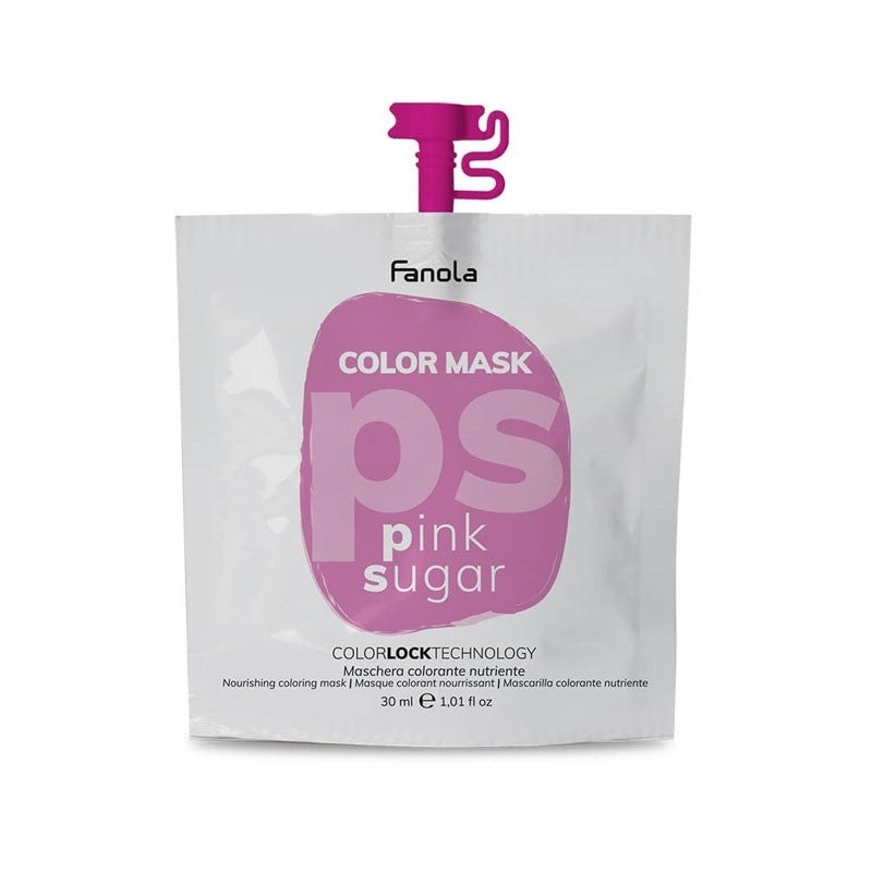 Fanola Color Mask Pink Sugar - Maschera Colorante Nutriente 30 ml