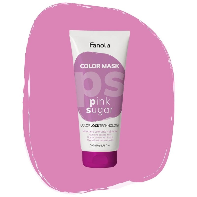 Fanola Color Mask Pink Sugar - Maschera Colorante Nutriente 200 ml