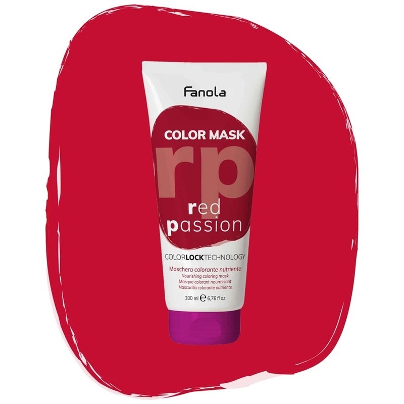 Fanola Color Mask Red Passion - Maschera Colorante Nutriente 200 ml