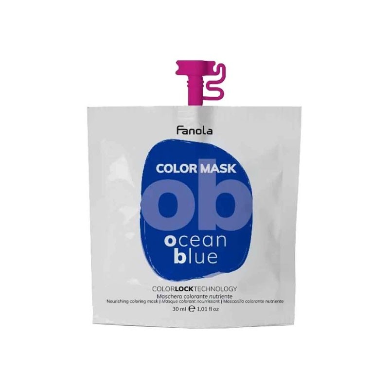 Fanola Color Mask Ocean Blue - Maschera Colorante Nutriente 30 ml