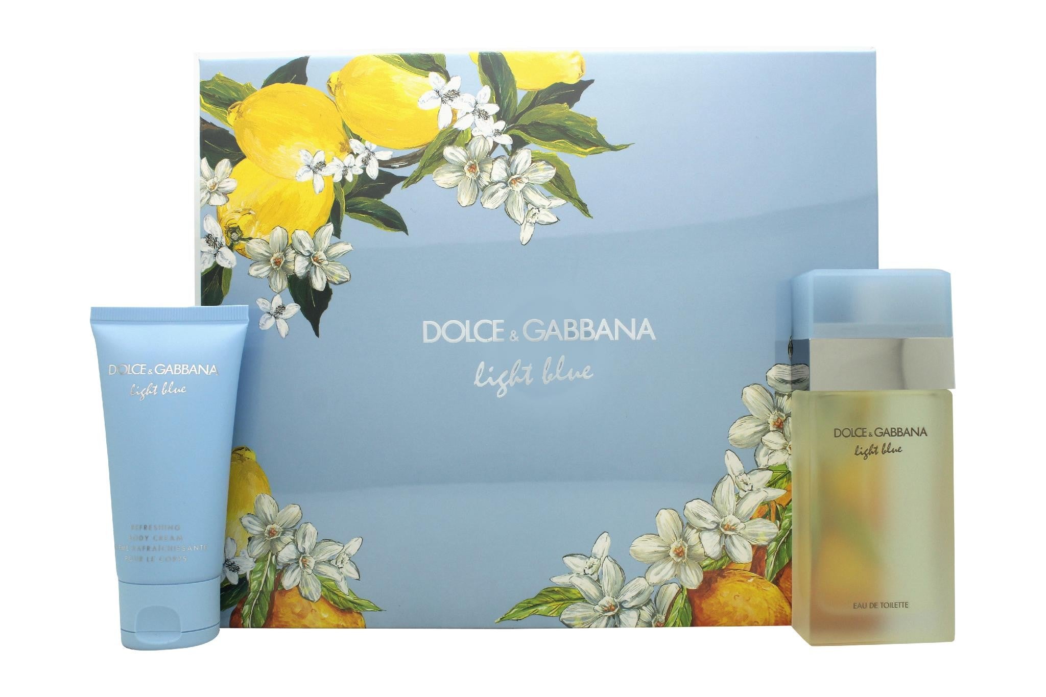 Dolce e Gabbana Light Blue EDT 50 ml+Crema Rinfrescante per il Corpo 50 ml