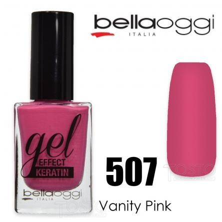 Bellaoggi Smalto Gel Effetto Keratina 507 Vanity Pink