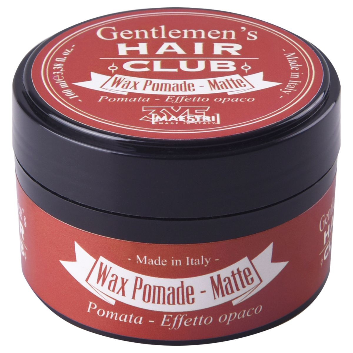 3ME Gentlemen's Harr Club Wax Pomade Matte effetto opaco 100 ml