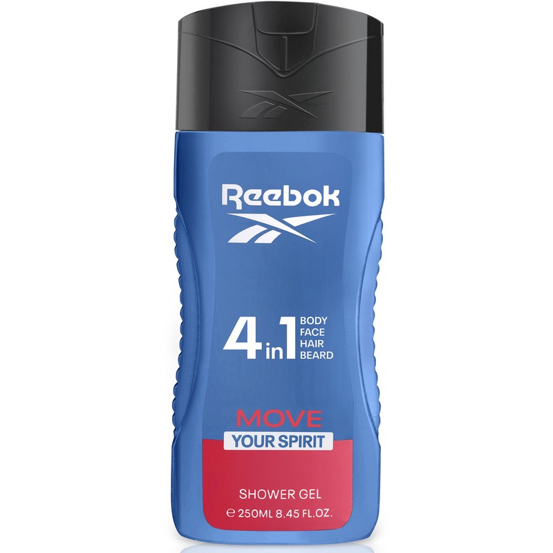 Rebook Move Your Spirit Man Hair & Body Shower Gel 250 ml